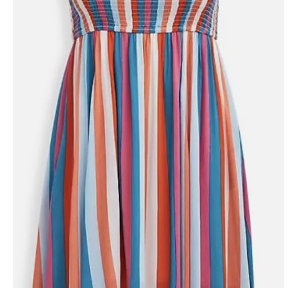Torrid new multicolor stripes sleeveless dress size 3 - Picture 4 of 6